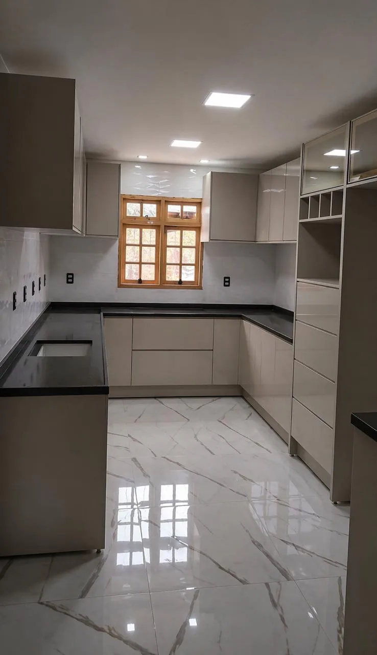 Cozinha planejada em L · Montaro